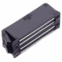 02-10-801-10 Snap-In Large Double Magnetic Catch, Black, Rectangle, Frame Thickness 0.5-2mm