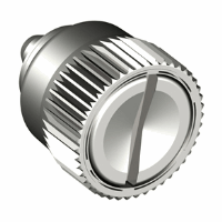 Captive Screw Flare In Knurled Styled Knob