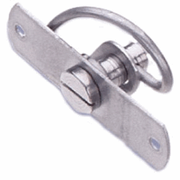57-10-101-40 Slotted Head Spring Latch, Grip 1.6-9.5mm, St St