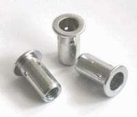 M8 Steel Large Flange BCT Rivet Nut. This part is now obsolete - when it's gone, it's gone