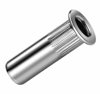 Rivetnut Steel closed-end M5  Grip 0.5-3.0mm, Large Head