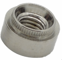 M3 x 10G Round Rivet Bush Stainless Steel. Hole Size 5.54mm