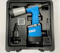 Rivet Air Tool Complete With 3.2, 4.0, 4.8mm Nose Tips,  Supplied in a hard plastic box
