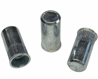 M5 Steel Splined Low Profile Closed End Grip 0.5-2.0mm Hole 7.0mm